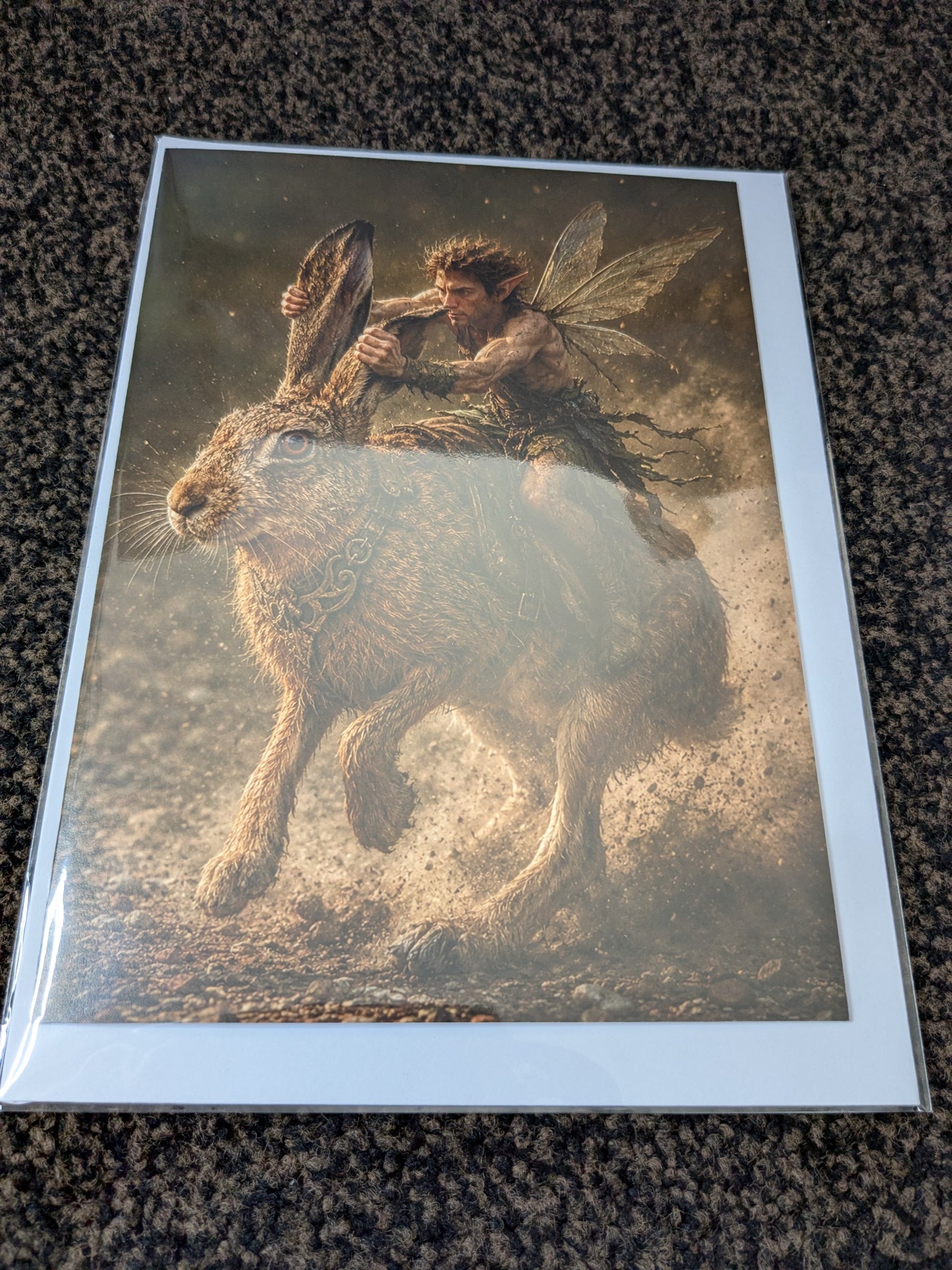 The wild hunt/Nature with a Touch of Magic Greeting Card | A5 Blank Card | Wildlife & Nature Art