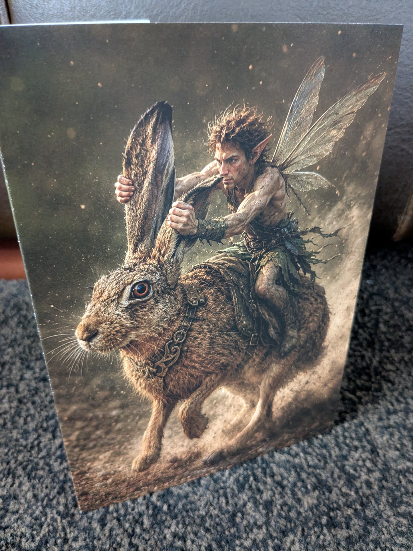 The wild hunt/Nature with a Touch of Magic Greeting Card | A5 Blank Card | Wildlife & Nature Art