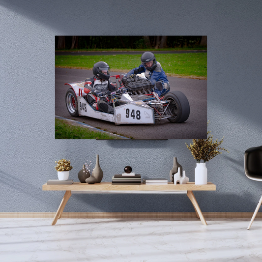 Sidecar Racing Print.