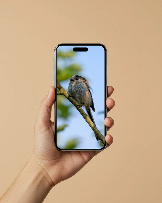 Long Tailed Tit - FREE Digital Download / I phone / Android - Screensaver.