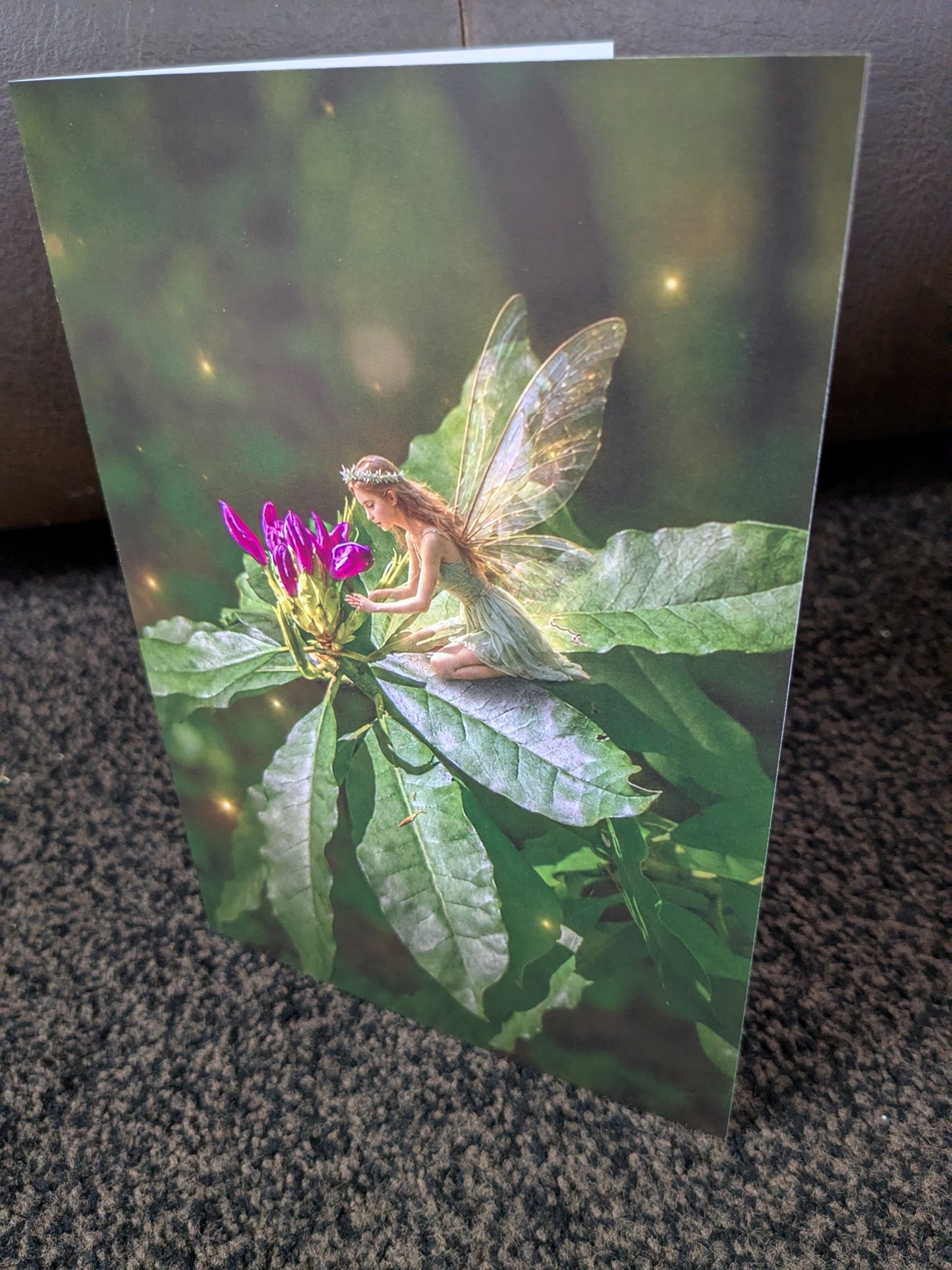 Where magic awakens/Nature with a Touch of Magic Greeting Card | A5 Blank Card | Wildlife & Nature Art